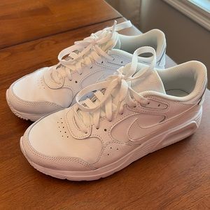 Nike Air white tennis shoes